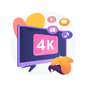 HD & 4K Streaming with Fast Download Option